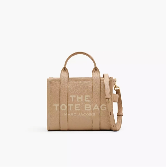 Marc Jacobs small leather tote bag Beige /NWOT